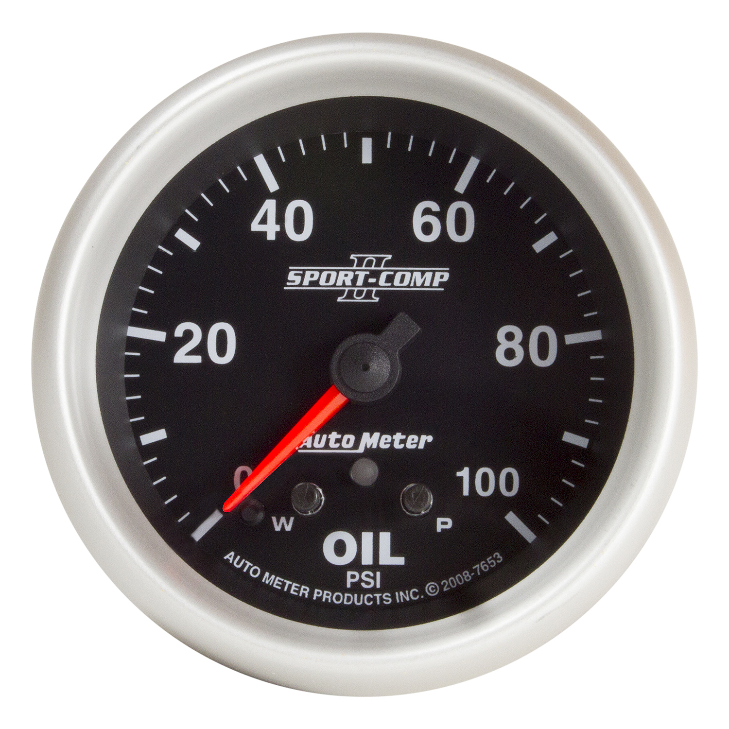 AutoMeter 2-5/8 In. OIL PRESSURE, 0-100 PSI, SPORT-COMP II